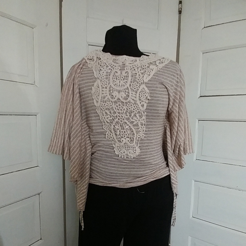 Cream blouse